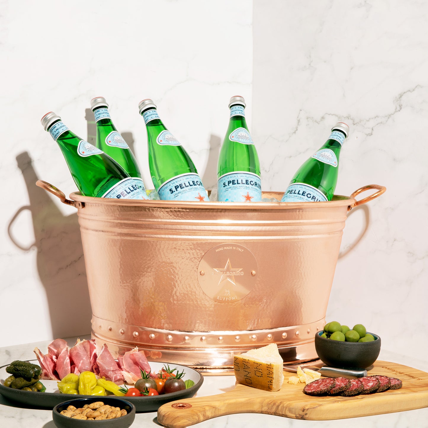 Ruffoni® x S.Pellegrino Copper Bottle Chiller