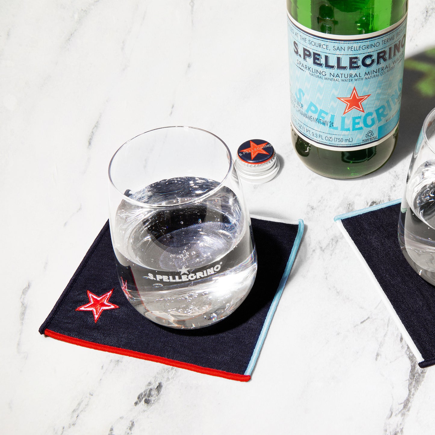Atelier Saucier® x S.Pellegrino Cocktail Napkin Set (4)