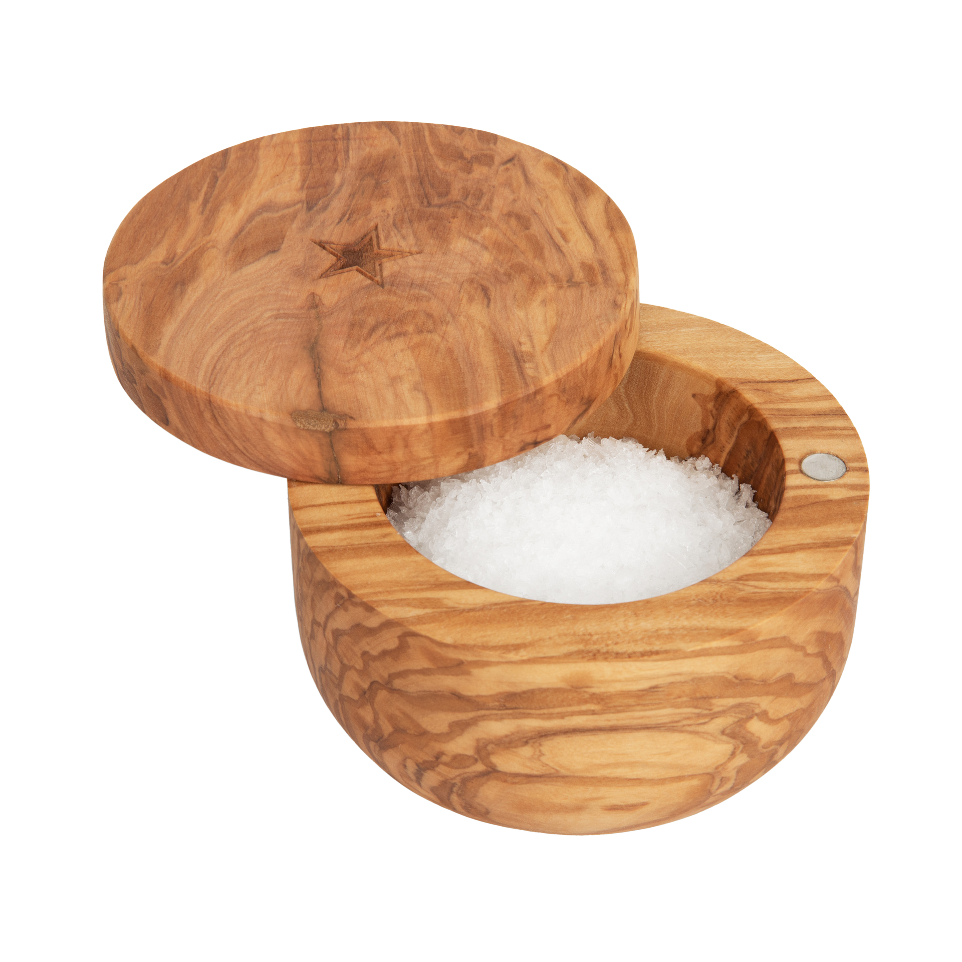 Olivewood Salt Cellar – S.Pellegrino Store